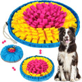 Pet Snuffle Mat for Dogs, Interactive Feed Game for Boredom, Encourages Natural Foraging Skills for Cats Dogs Bowl Travel Use