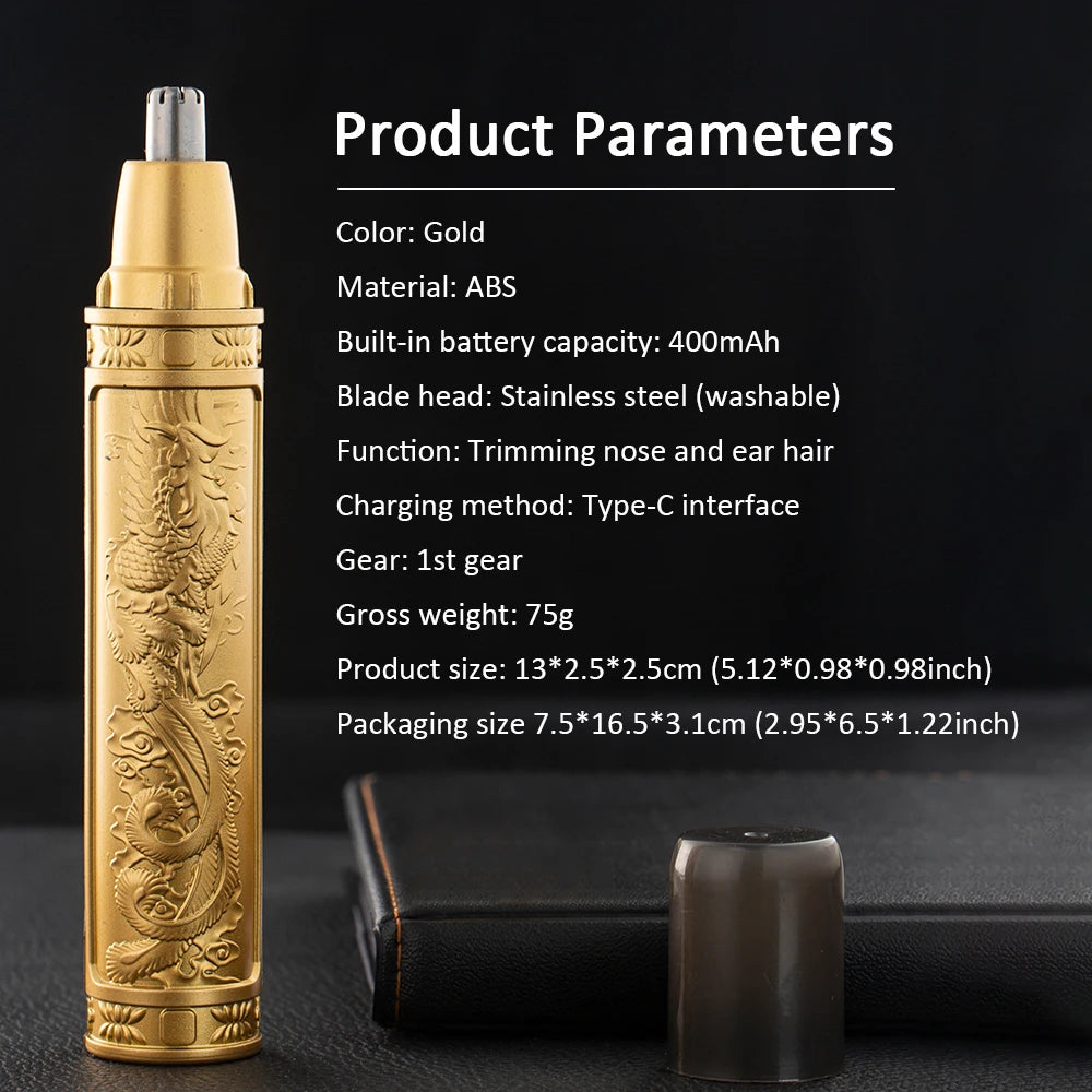 Electric Nose Hair Trimmer Implement Shaver Clipper For Men Women Neck Eyebrow Trimmer Shaver Man Clean Trimer Razor Remover Kit