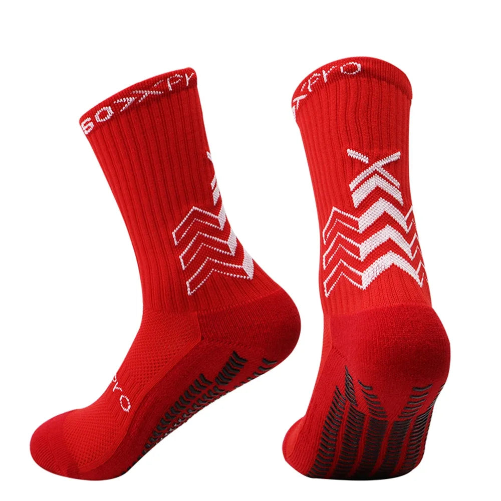 1 Pair Non Slip Sports for Men Women Breathable Unisex Athletic Soccer Socks for Football Basketball Baseball Running