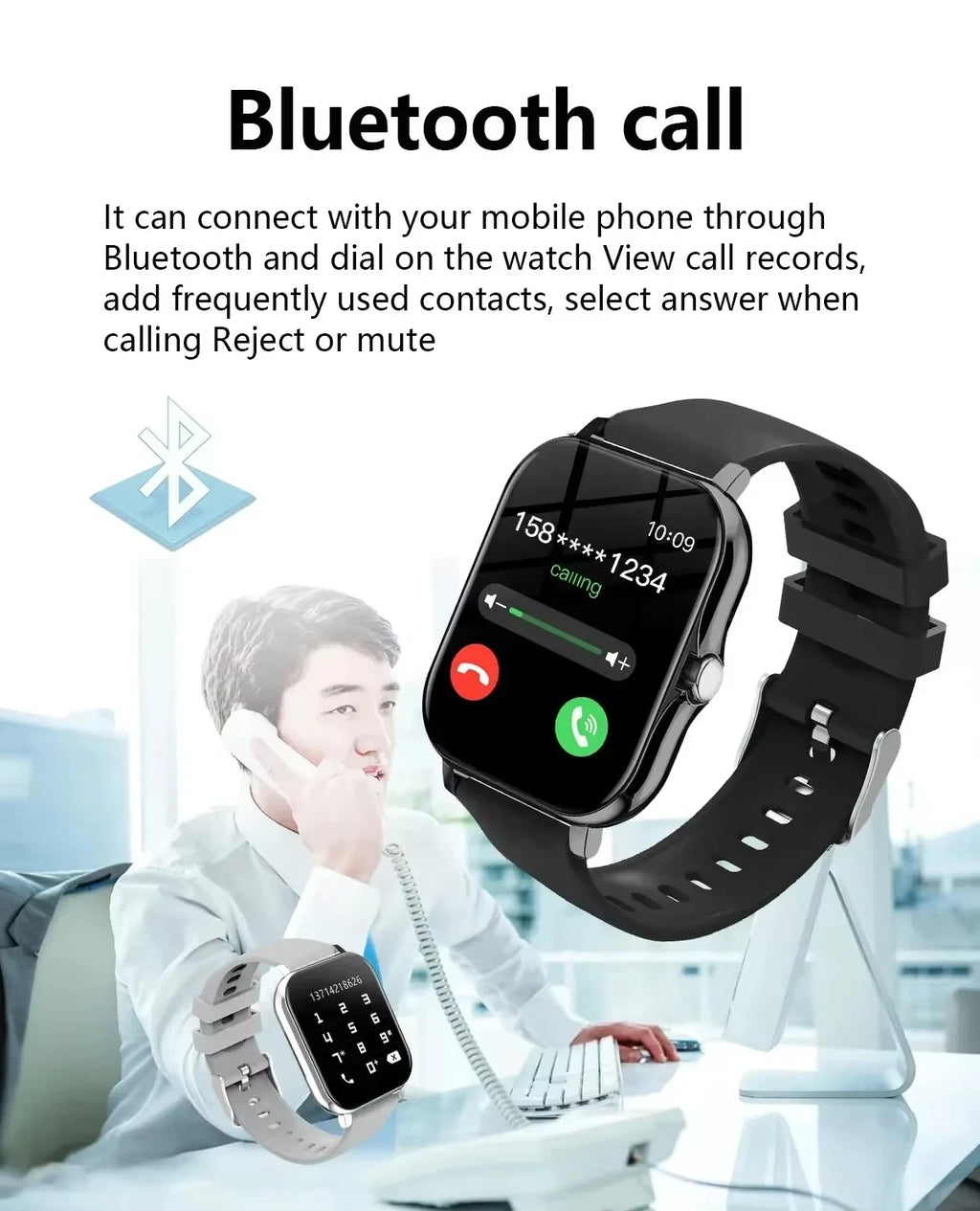 2026NEW Smart Watch For Men Women Newest Sport SmartWatch Faces Bluetooth Call Sports Fitness Phones Android iOS Hot Selling