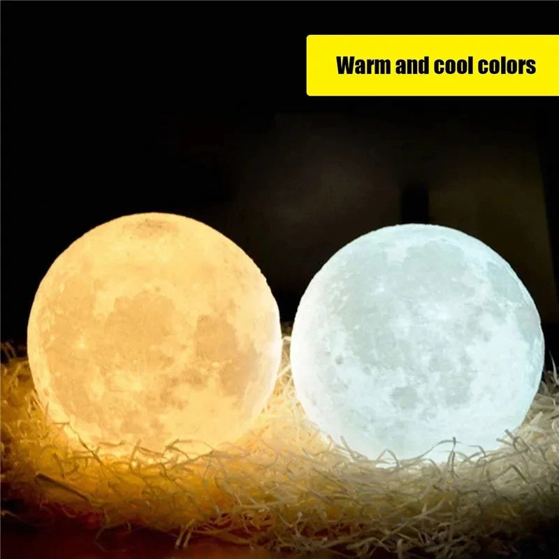 Moonlight Lamp Toy – Creative Bedside Night Light & Kids Gift (8 cm)