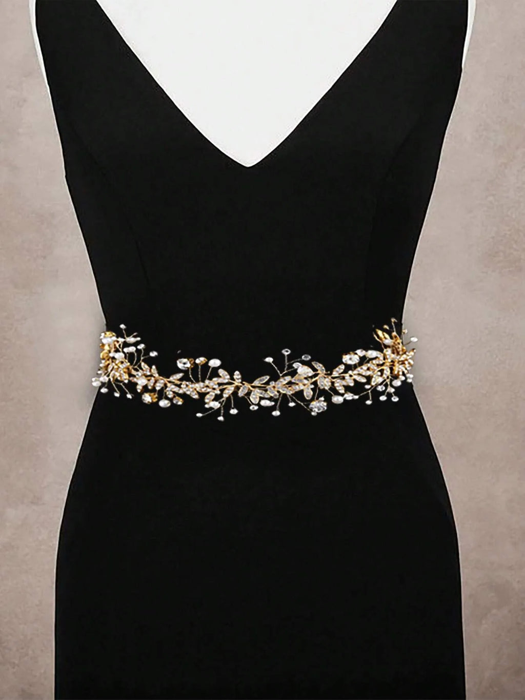 New Crystal Flower Headband Ribbon Bow Hairband for Bride Wedding Hair Accessories Pearl Head Flower Headbands Women Headwear