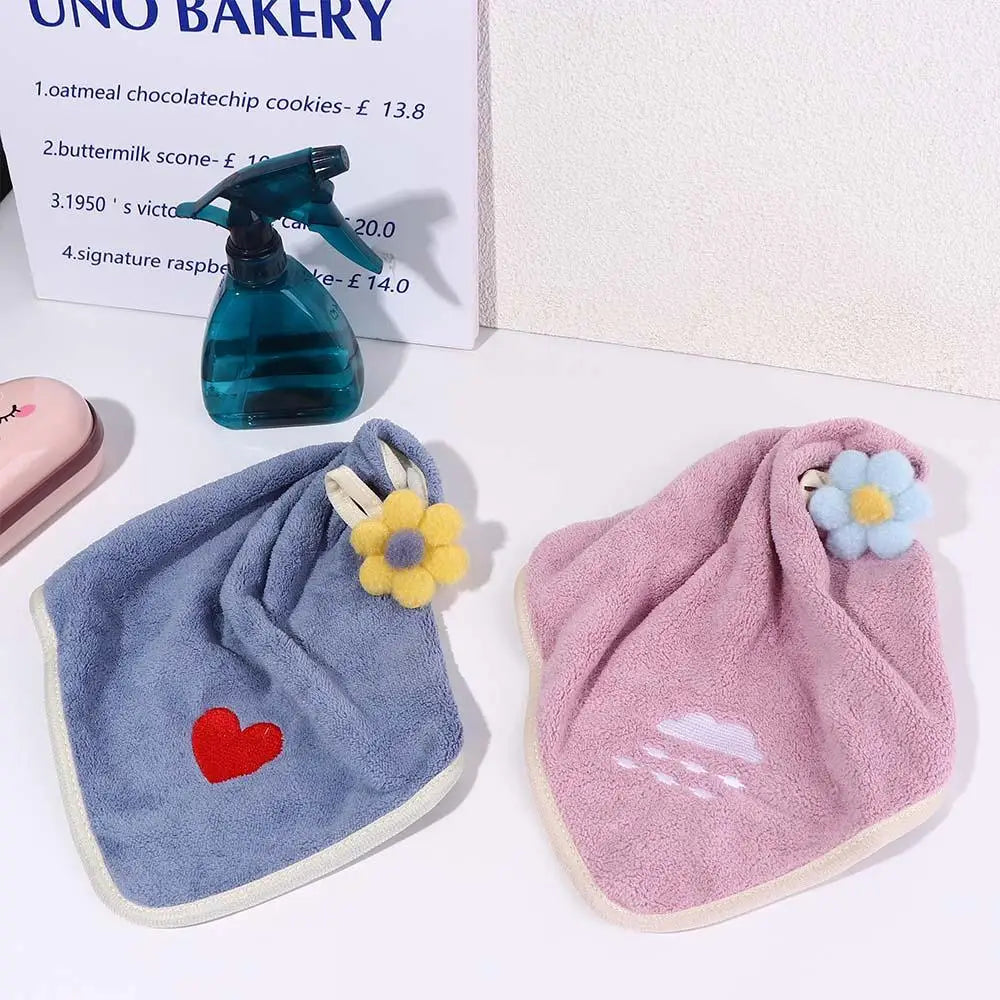 Thicken Kitchen Wipe Microfiber Microfiber Towel Kitchen Rags Absorbent Cloth Hand Towel Dishcloths Handkerchief Kitchen Towels