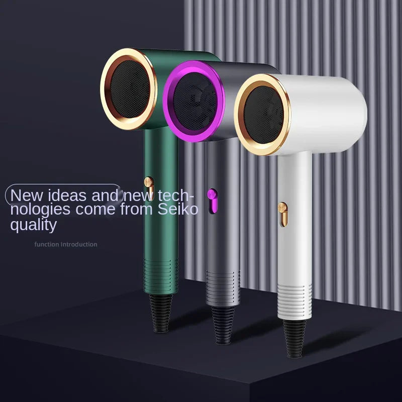 Professional Hair Dryer Negative Ion High Speed Fast Drying Low Noise Constant Temperature Portable Electric Turbine Blower