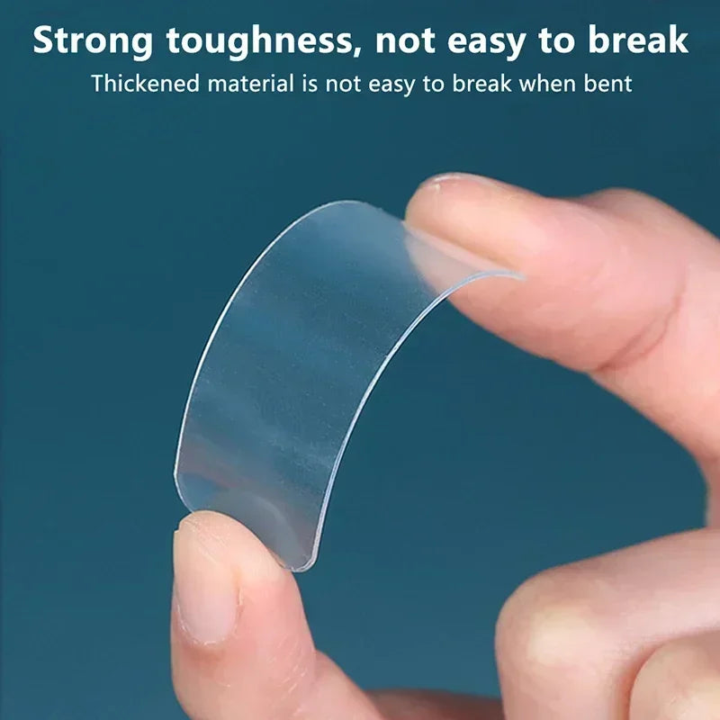 Double Sided Tape Strong Double Sided Adhesive Waterproof Removable Reusable Mounting Tape for Walls Wood Tile Plastic