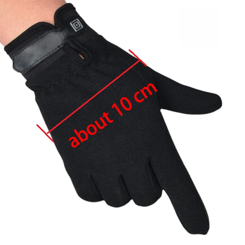 Fishing Gloves Summer Breathable Outdoor Riding Gloves Man Lady Light Bicycle Non-Slip Gloves Full Finger Fingerless