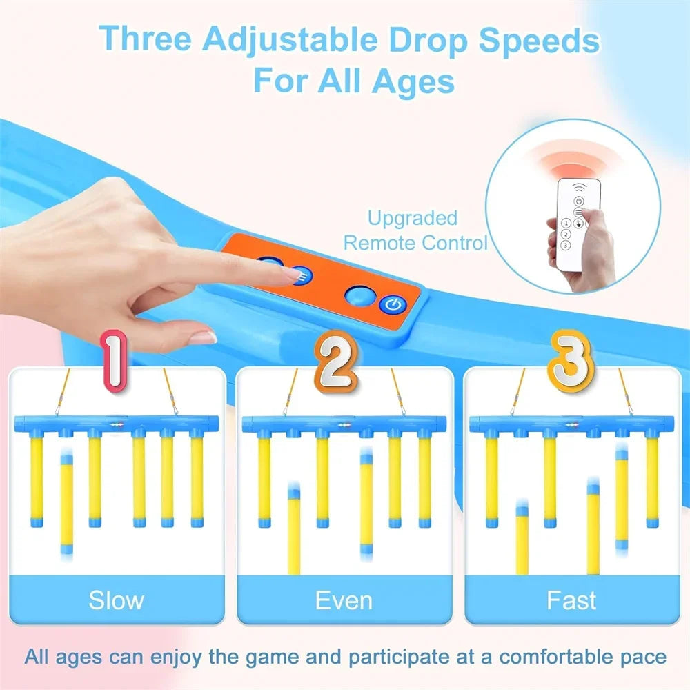 Challenge Falling Sticks Game Kids Stick Catching Toy Training Reaction Ability Educational Parent-Child Interactive Toy Sports