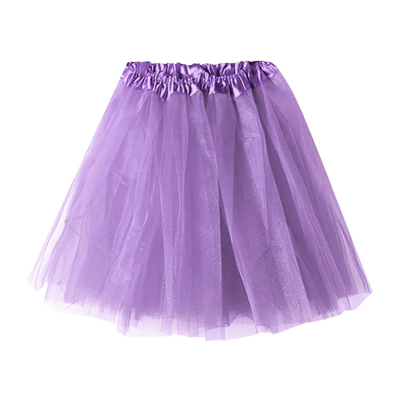 Black White Pleated Skirt Sexy Midi Tulle Skirt High Waist Full Lining Adult Tutu Korean Style Women Jupe Femme Faldas