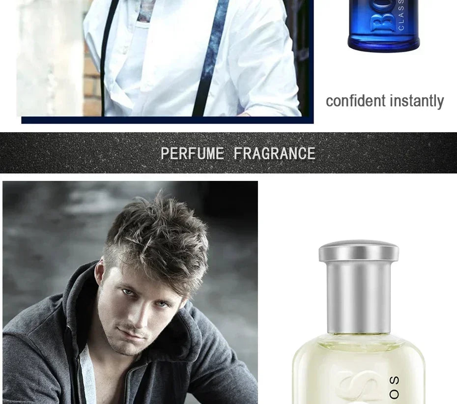 Hot Sale Perfume For Men Self Confidence Cologne Perfume Atomizer Fresh Temptation Gentleman Parfum Male Fragrance Cologne