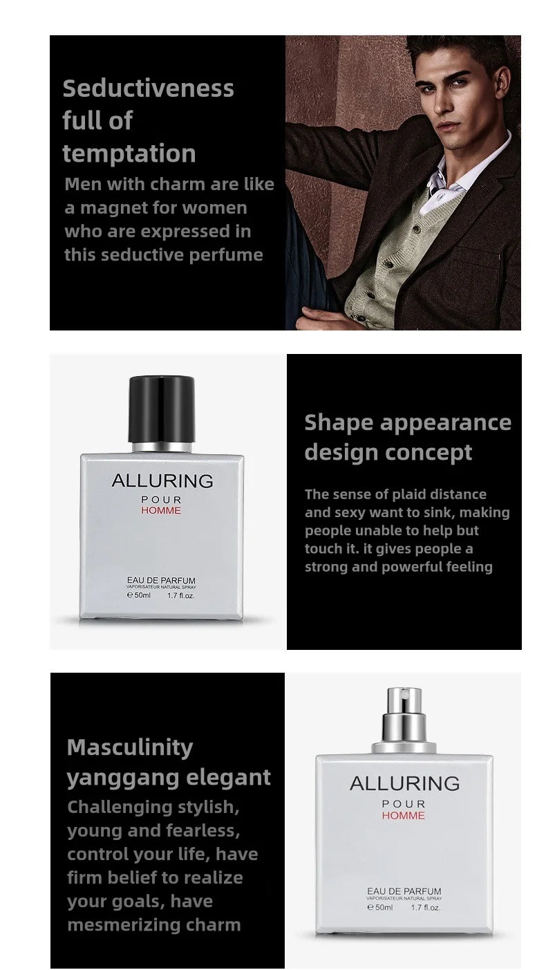 Bleu de Homme Eau de Cologne, 50ml – Long-lasting Fresh Scent, Elegant and Sporty Fragrance for men perfumes de hombre parfum