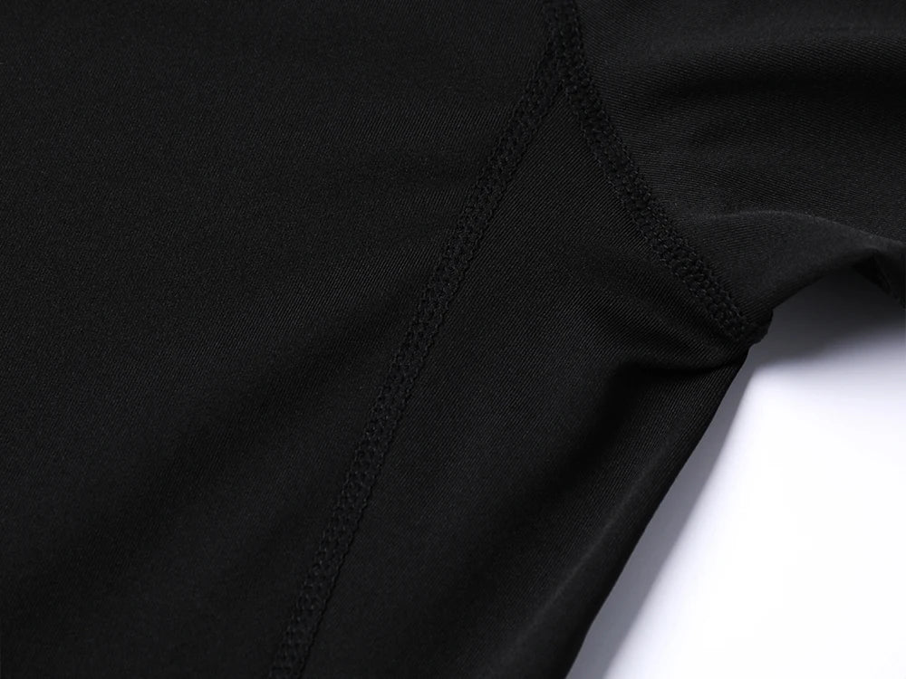 Anime Jujutsu Kaisen Toji Compression Shirt Set Casual Performance Set Men's Athletic Workout Quick Dry Tee+Sweatpants Unisex