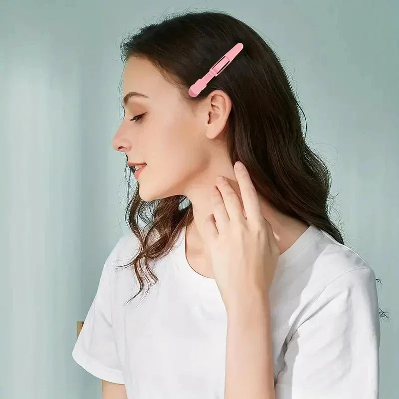 5-30Pieces Crocodile clip Plastic Anti-Slip Hair Clip Black/Pink/White Durable Hairpin Hair Styling Accessories Unisex