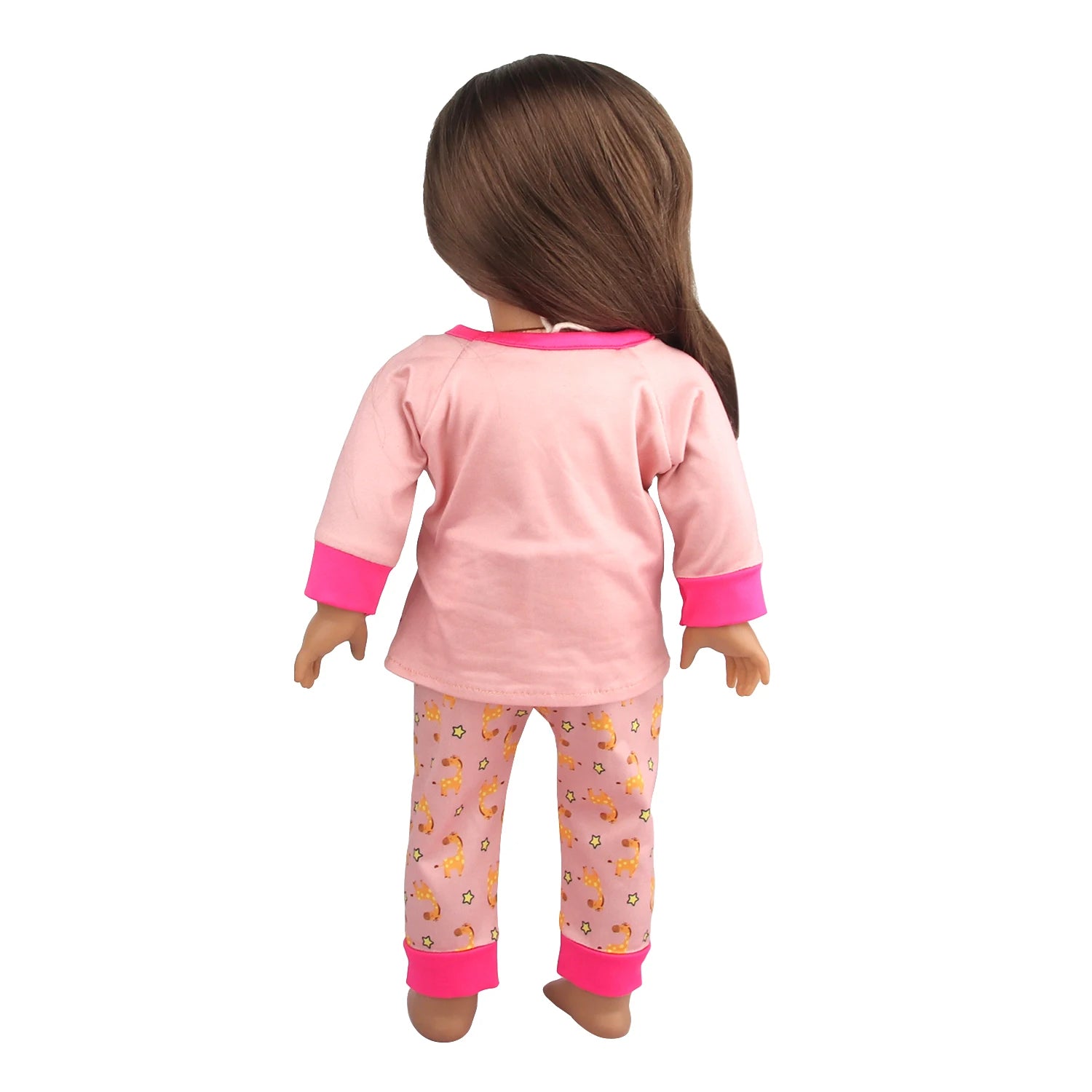 Doll Clothes Pajamas  For 43cm Baby New Born&American 18 Inch Girl Doll Unicorn Shark Cartoon Clothes Suit For Generation Doll