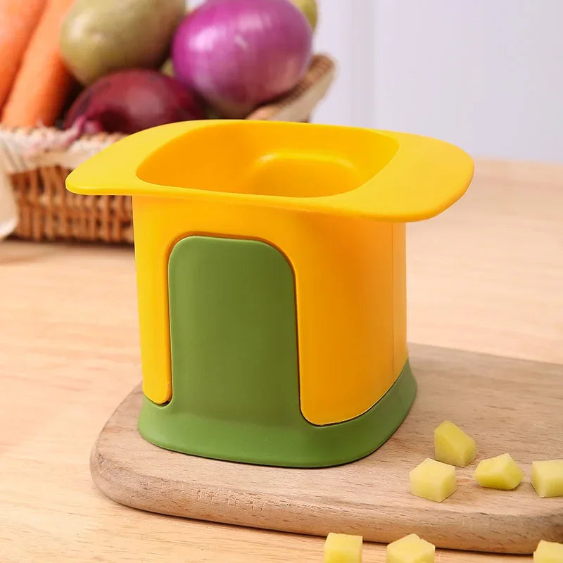 French Fries Cutter: Multifunctional Cucumber, Potato, and Onion Dicer. Kitchen Tools Vegetable Chopper.