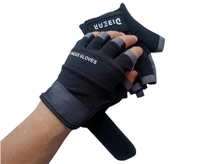 Weightlifting Gym Gloves Dumbbell Bodybuilding Training Fitness Yoga Crossfit Workout Riding