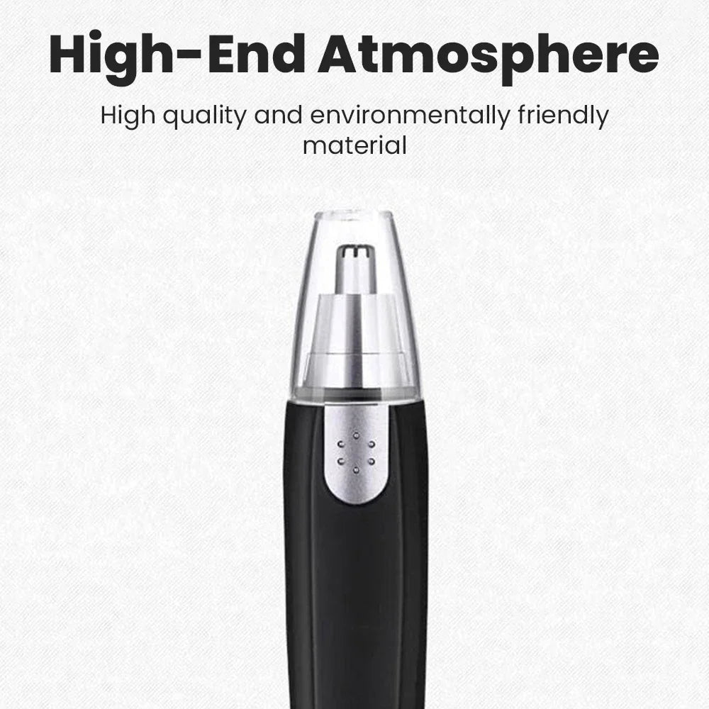 3-in-1 Rechargeable Facial Hair Trimmer - Painless Electric Nose, Ear & Eyebrow Shaver for Men & Women, Portable Grooming Kit