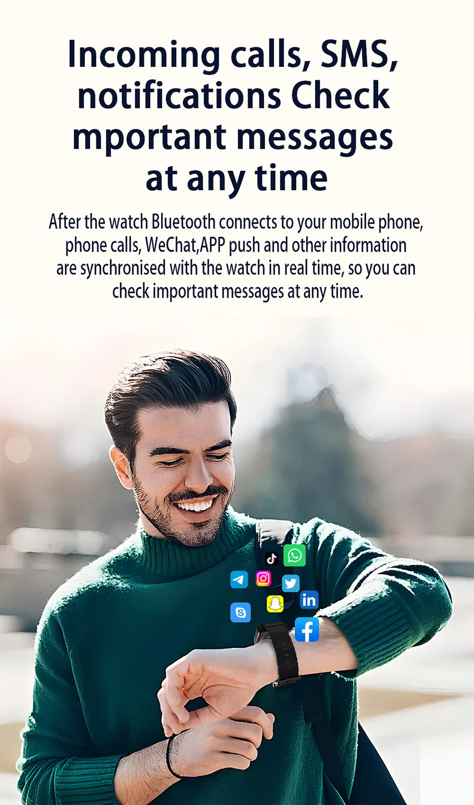 2025 New Smart Watch Men Women Camera Take Photos Record Video Health Monitor Sports Fitness Waterproof BT Call Smartwatch