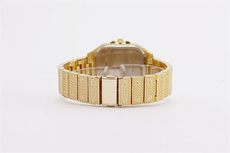 2025 Fashion Watches for Men Women Iced Out Watch Man Luxury Diamond Watch Unisex Quartz Wristwatches Relogio Gift Drop Shipping