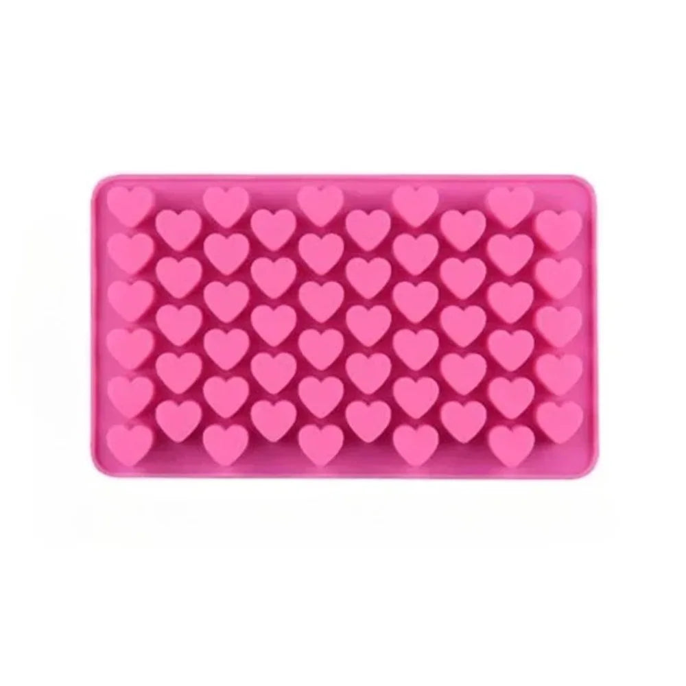 Silicone Gummy Candy Molds Nonstick Chocolate Molds DIY Chocolate Cake Candy Tools Various Shaped Doughnut Baking Molds