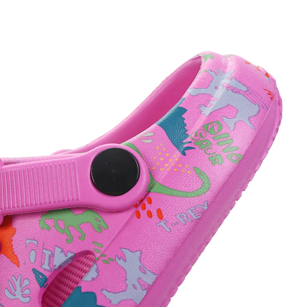 Boy Girls Sandals Cartoon Printed Shoe Toddler Shoes Soft Sole Slippers Kids Breathbale Summer Beach Shoe Toddler Shoes