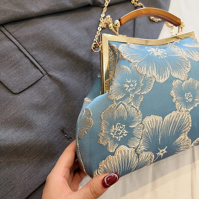 Women Party Dinner Bag Fashion Exquisite Ladies Dinner Bag Luxury Elegant Chain Simple Formal Gorgeous Crossbody Daily use Purse