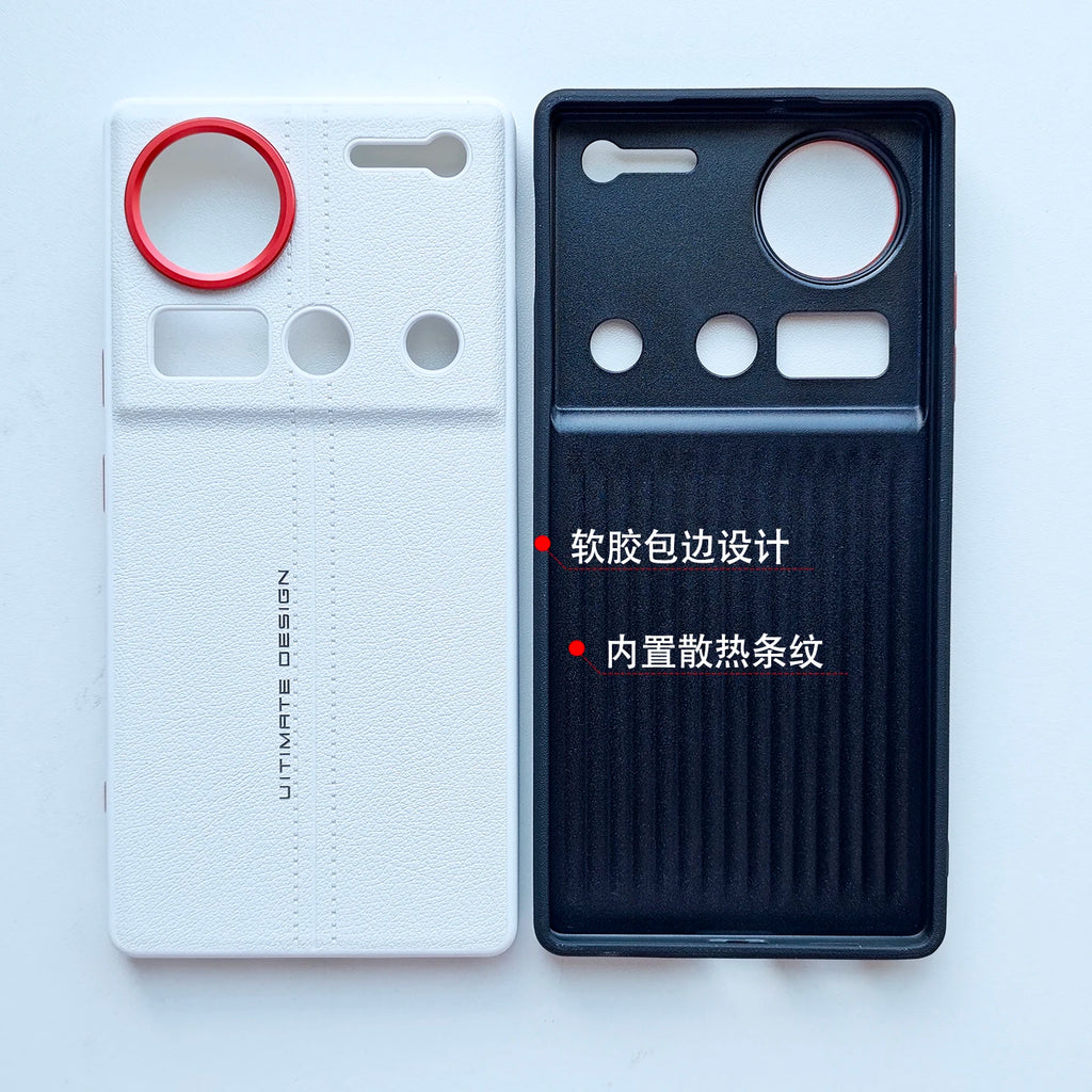 For ZTE Nubia Z70S Ultra Z70 Ultra Case Luxury PU Leather Skin Friendly Phone Cover For Nubia Z70S Ultra 5G Shell