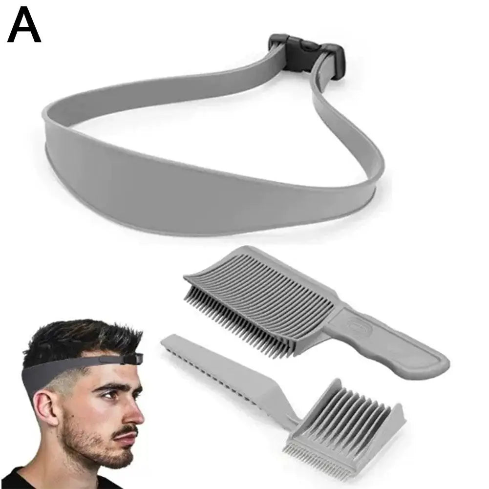 Fading Comb Professional Barber Clipper Blending Flat Top Hair Cutting Comb For Men Heat Resistant Fade Brush Salon Styling Tool