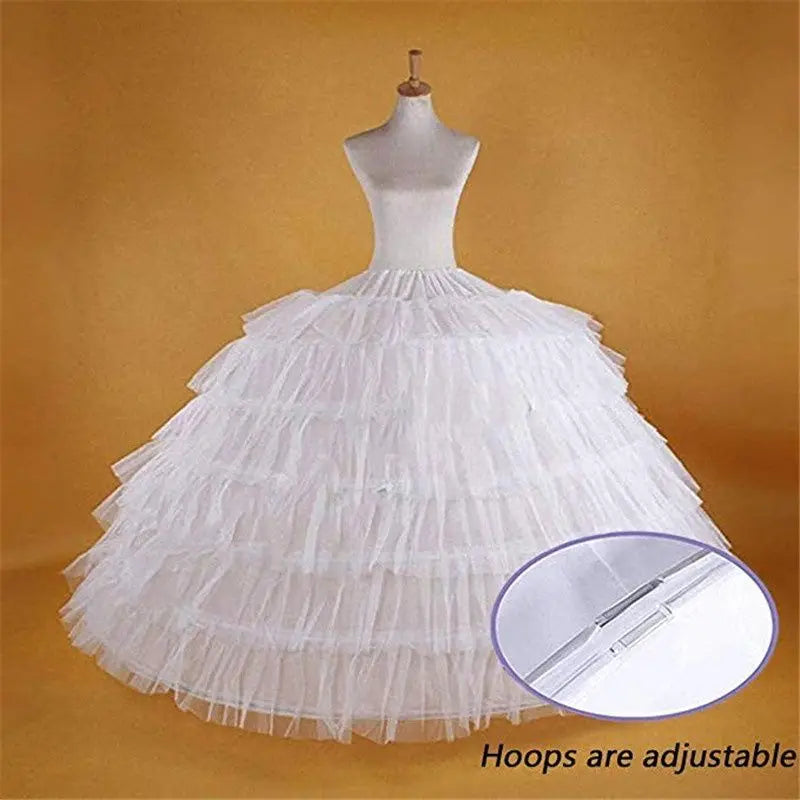 Ball Gown Hoops Wedding Accessories Petticoat Underskirt Slips Quinceanera Gown for Wedding Dress