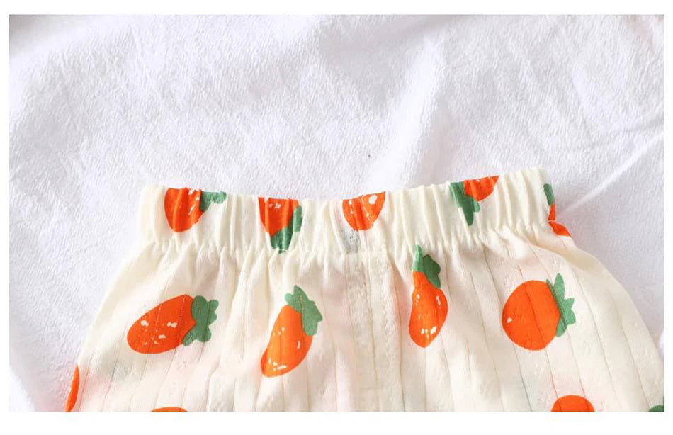 Spring Winter Kids Long Sleeve and Pants Pajamas Set Soft Breathable Baby Sleepwear Cartoon Bear AC Room Wear Boys Girls Clothes