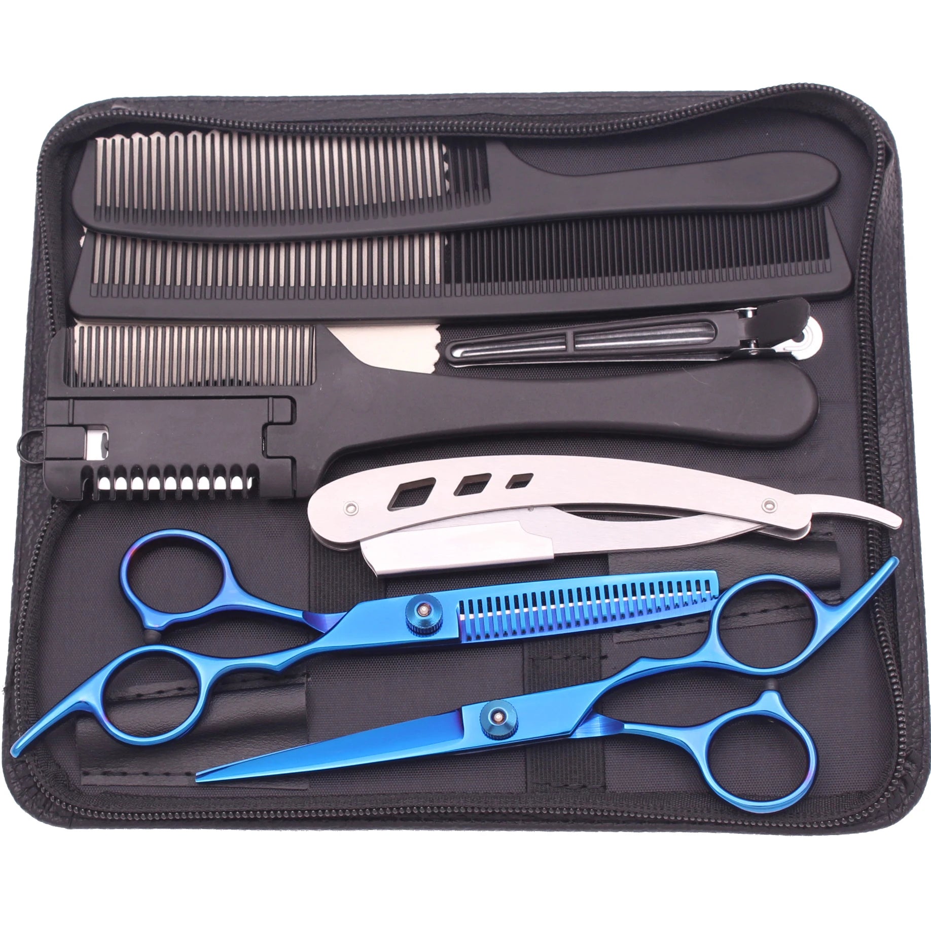 6” Professional Hair Scissors Set – Cutting & Thinning Shears, Japanese Steel