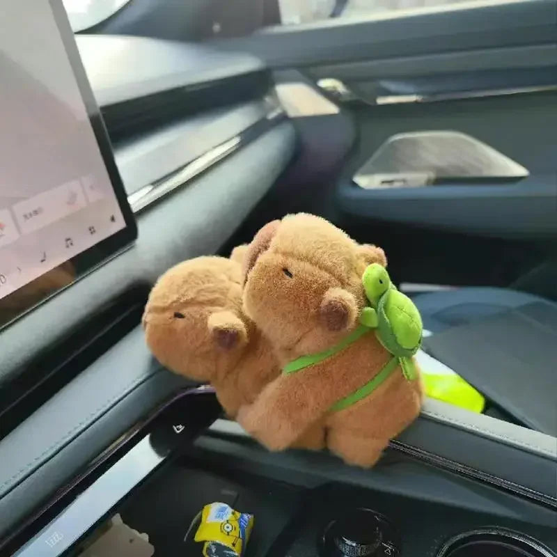 Capybara Fox Plush Wristband, Soft Animal Doll Toy, Cute Christmas Gift for Kids