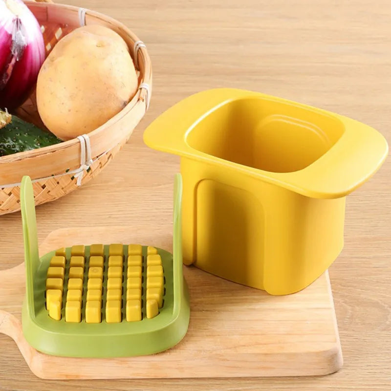 French Fries Cutter Multifunctional Cucumber Potato Slicer Household Hand Pressure Onion Dicer Kitchen Tools Vegetable Chopper