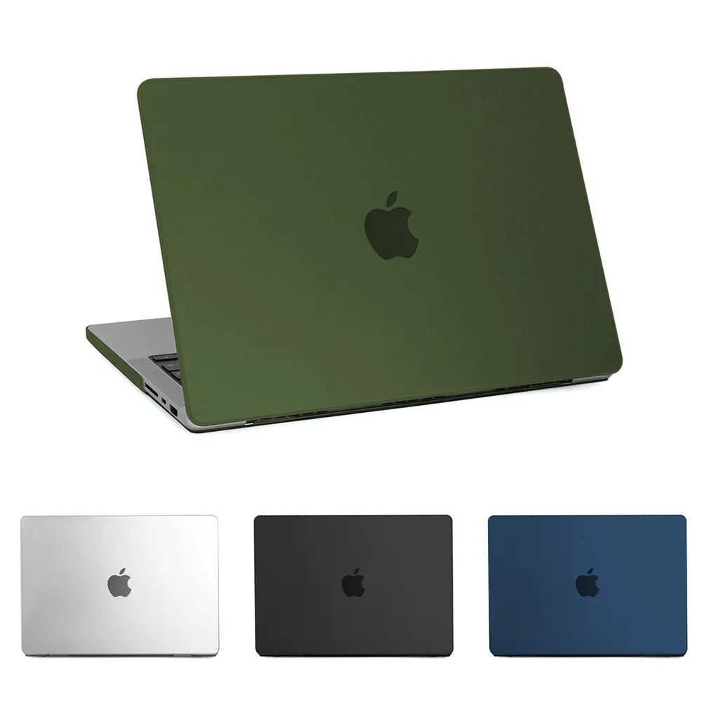 2025 New Ultra Thin Hard Shell Laptop Case For Macbook Pro 14 Case For Macbook Air 13 M1 M2 M3 Air 15.3 M4 Cover Pro 13 Case