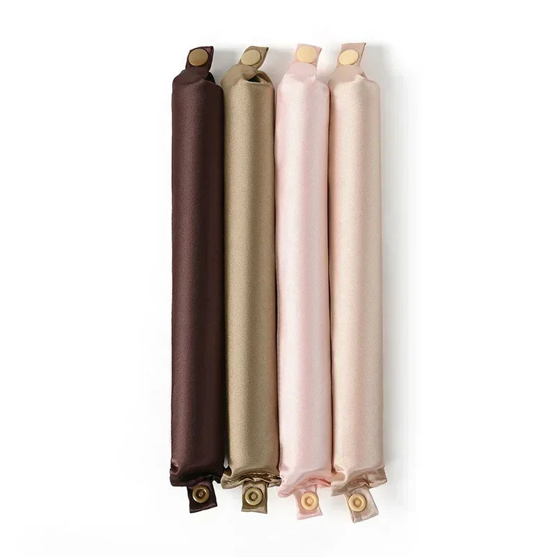 Heatless Hair Curler No Heat Hair Rollers Satin Curling Rod Headband Lazy Curls Soft Curlers Sleeping Flexi Rods Styling Tools