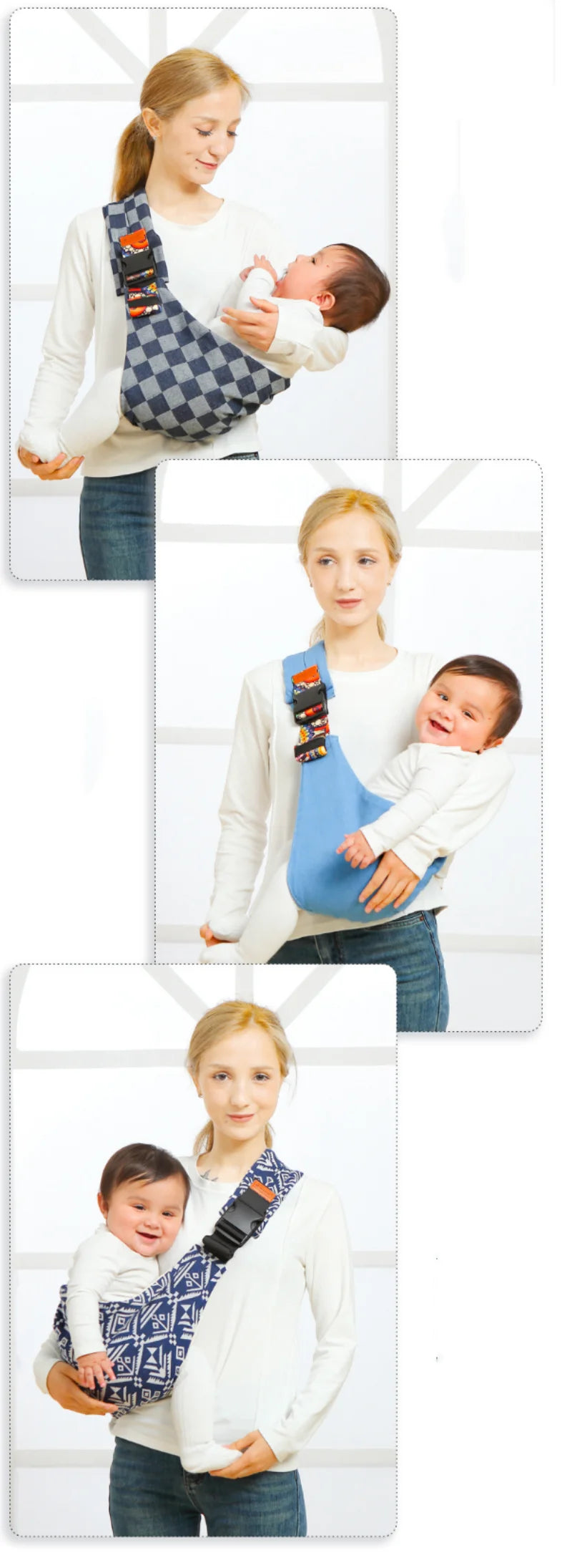 Baby Child Outdoor Carrier Wrap Soft Anti-Slip Carrying Ring Sling Multifunctional Baby Toddler Carrier Accessories