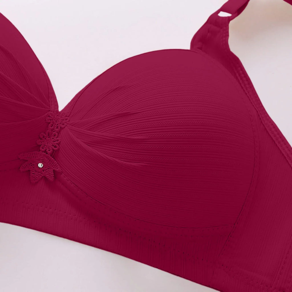 Comfortable Womens Bra Thin Molded Cup Support Underwear Sexy Lingerie Soft Comfort Everyday Wear Seamless Design Fabric