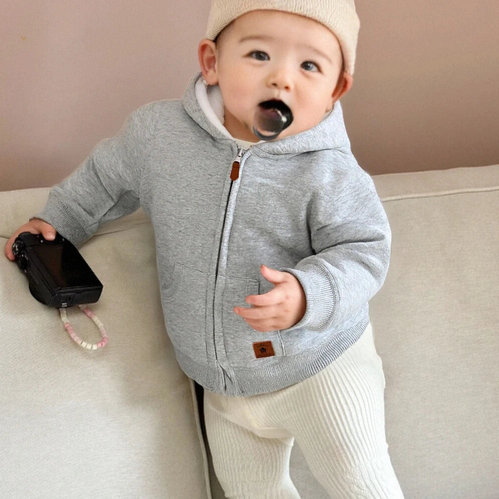 Baby Clothes, Spring & Fall, Male and Female Baby Sweatshirts, Newborn 6-Month-Old Cute Baby Outwears, Spring Outing Clothes