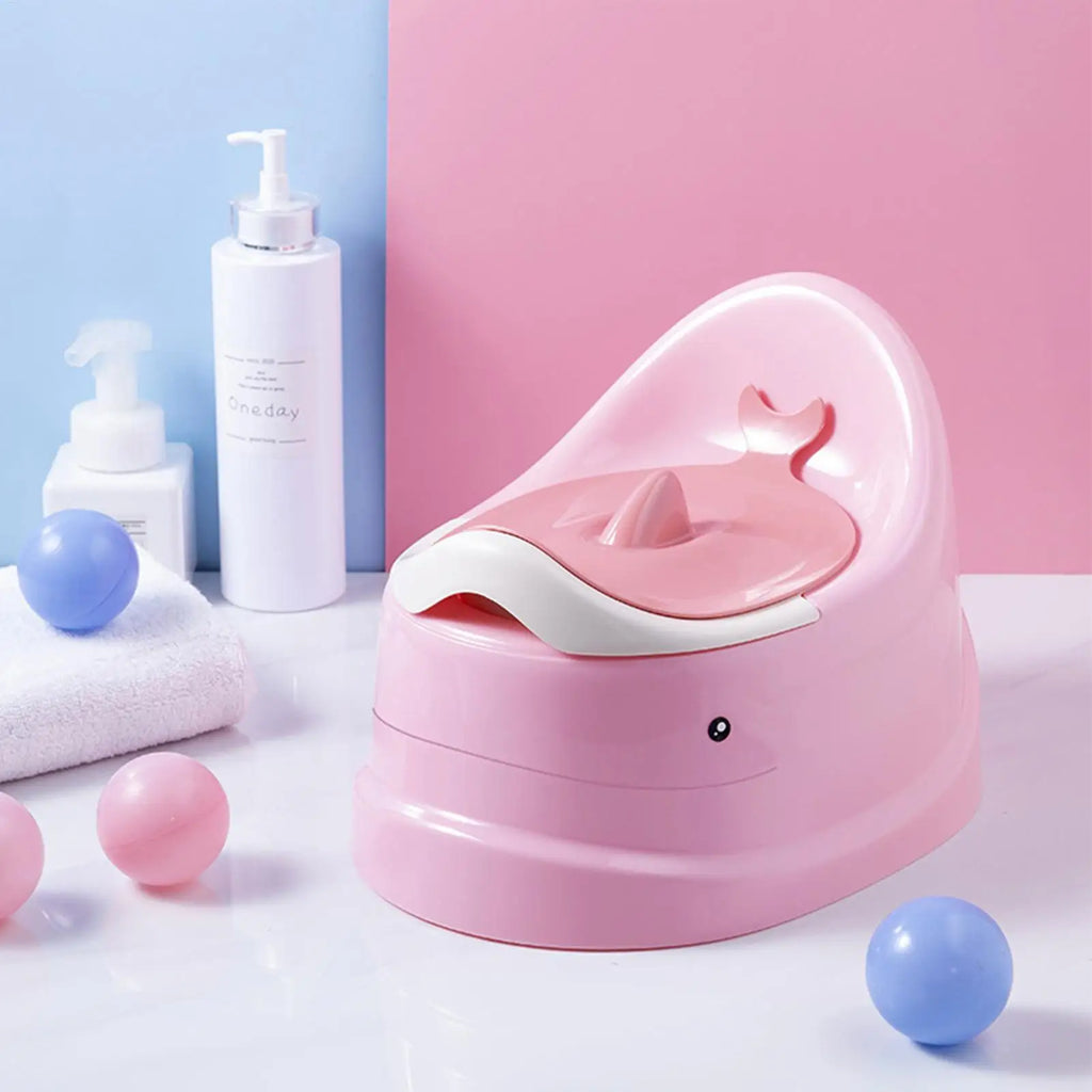 hot Toddler Potty Baby Toilet Trainer Portable Training Toilet For Travel Stable And Safe Oval Bottom Design Non Slip Potty