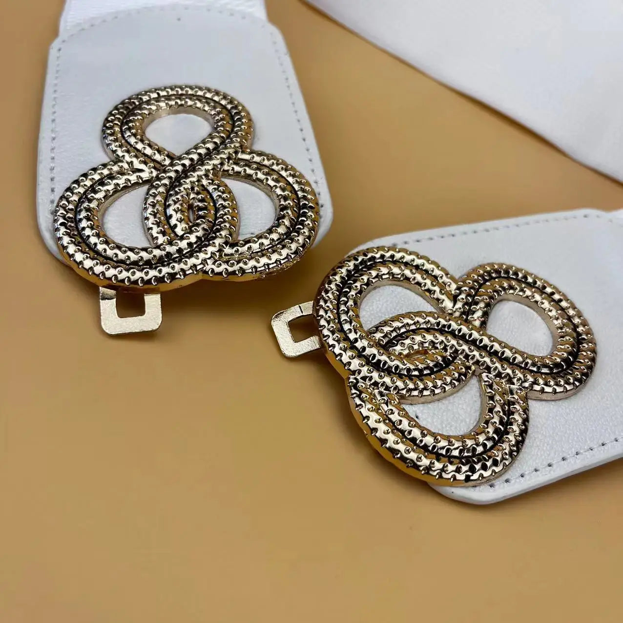 Women Wide Elastic Waist Belt Vintage Stretchy Waistband for Ladies Dresses