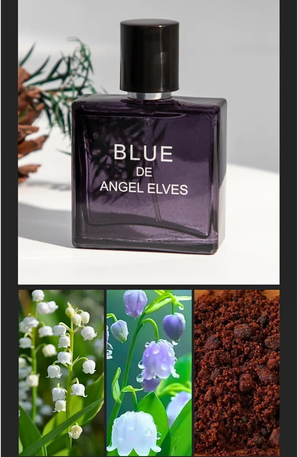 4 Pcs Luxury Men Cologne Gift Set - 4 x 30ml Bottles of Premium Vanilla & Cologne Scented Pheromone Perfume for Men - Long Lasti