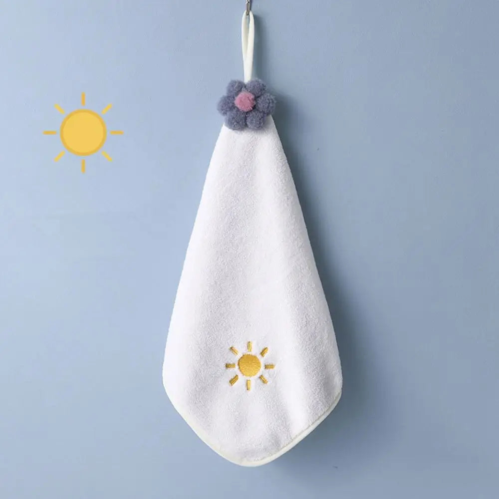 Thicken Kitchen Wipe Microfiber Microfiber Towel Kitchen Rags Absorbent Cloth Hand Towel Dishcloths Handkerchief Kitchen Towels