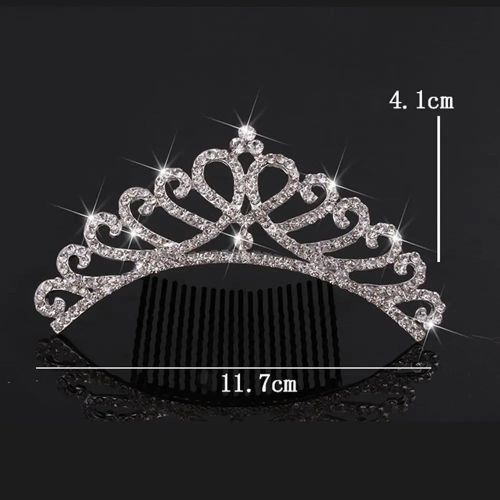 Bridal Tiara Hair Comb Crown Headband Ornaments Fashion Accessories Headwear Wedding  Jewelry Hair  Styling Accessories