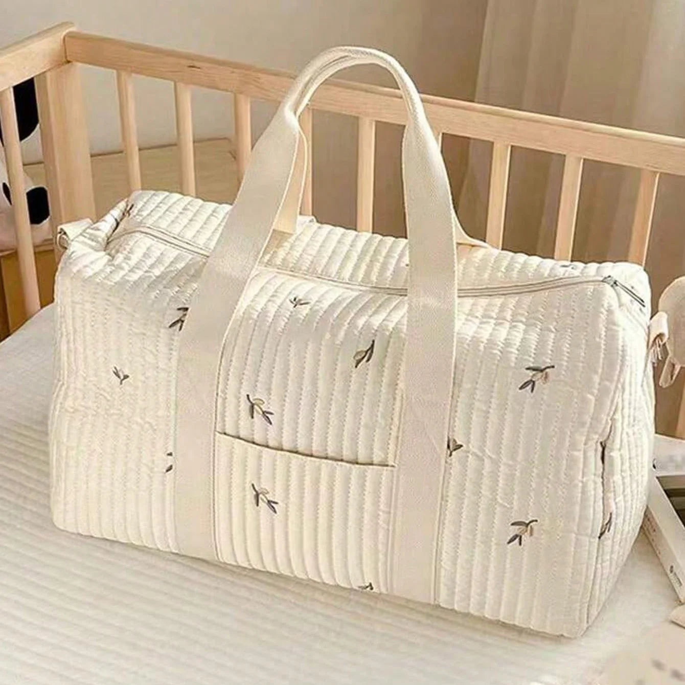 Large Mommy Bag Maternity Baby Diaper Storage Bag Large Capacity Baby Items Organizer Women Travel Bag Multi-functional Handbag