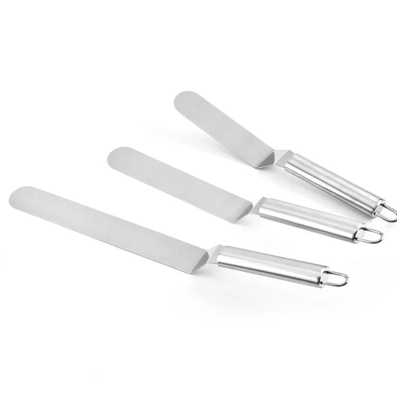Kitchen Accessories Cake Decorating Tools Stainless Steel Baking&Pastry Tools Portable Cream Spatula Cake Butter Kitchen Gadgets