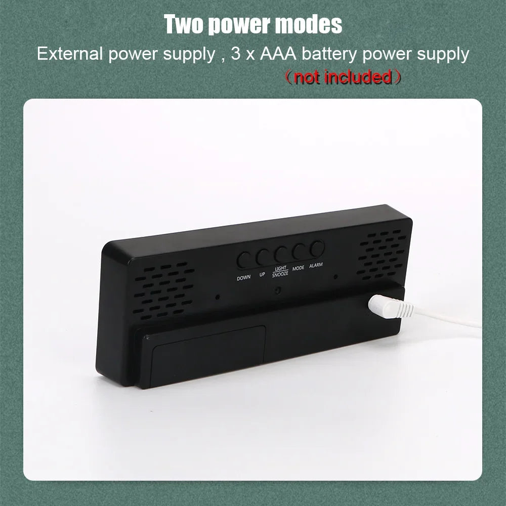 Electronics LED Alarm Clock Digital Children's Electronic Alarm Clock Bedside Table Desk Decorating Tabletop Desktop Clocks Home