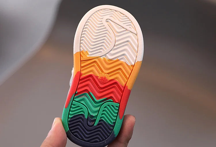 Cartoon Mickey Children Shoes For Boys Girls Sport Sneakers Kids Leisure Autumn Casual Shoes Breathable Running Toddler