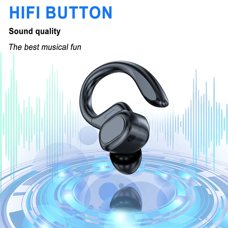 Sports Wireless Earphones BT over Ear Buds with Earhooks Sports Earphones Running in-Ear Headphones vv2