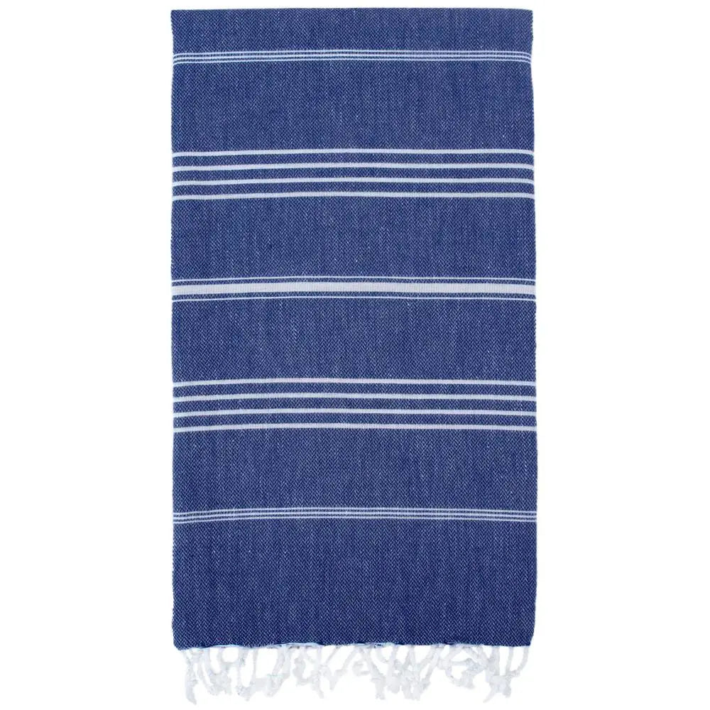 Eco-friendly 100% Cotton 100x180cm Woven Striped ODM Design Monogrammed Personalized Coloured Quick-Dry Compressed Turkish Beach