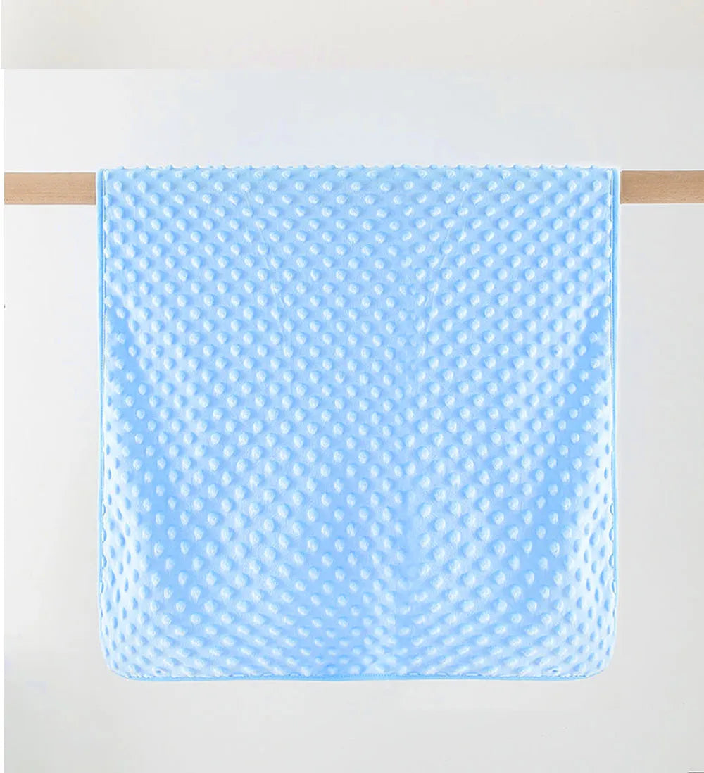 Baby Blanket & Swaddling Newborn Thermal Soft Fleece Blanket Winter Solid Bedding Set Cotton Quilt Infant Bedding Swaddle Wrap